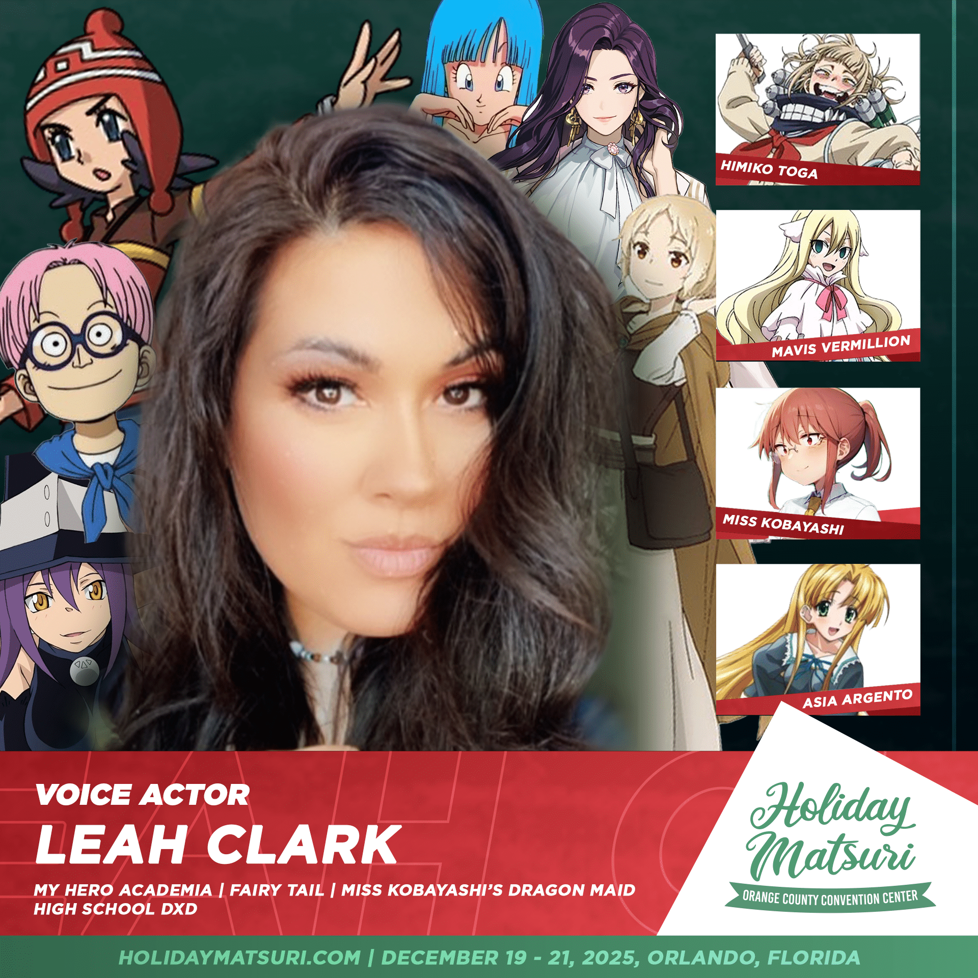 Leah Clark | Holiday Matsuri 2025 Anime Convention