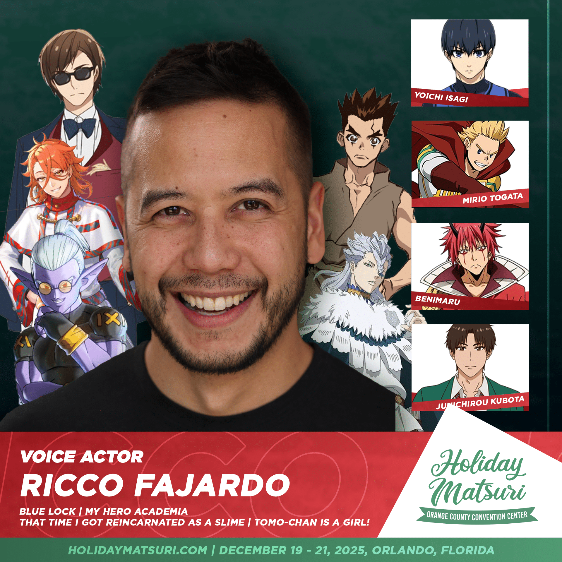 Ricco Fajardo | Holiday Matsuri 2025 Anime Convention