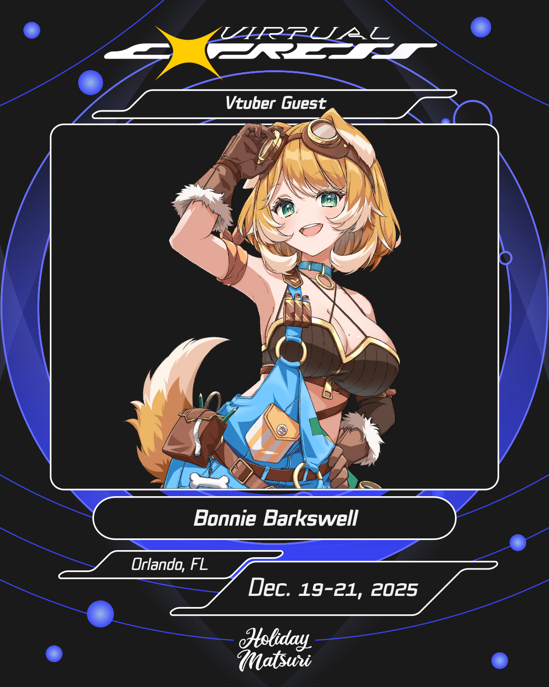 Bonnie Barkswell | Holiday Matsuri 2025 Anime Convention