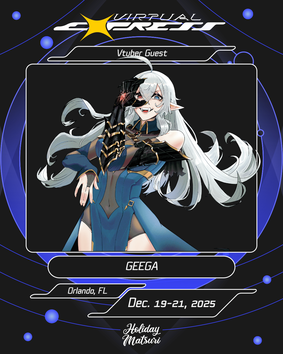Geega | Holiday Matsuri 2025 Anime Convention