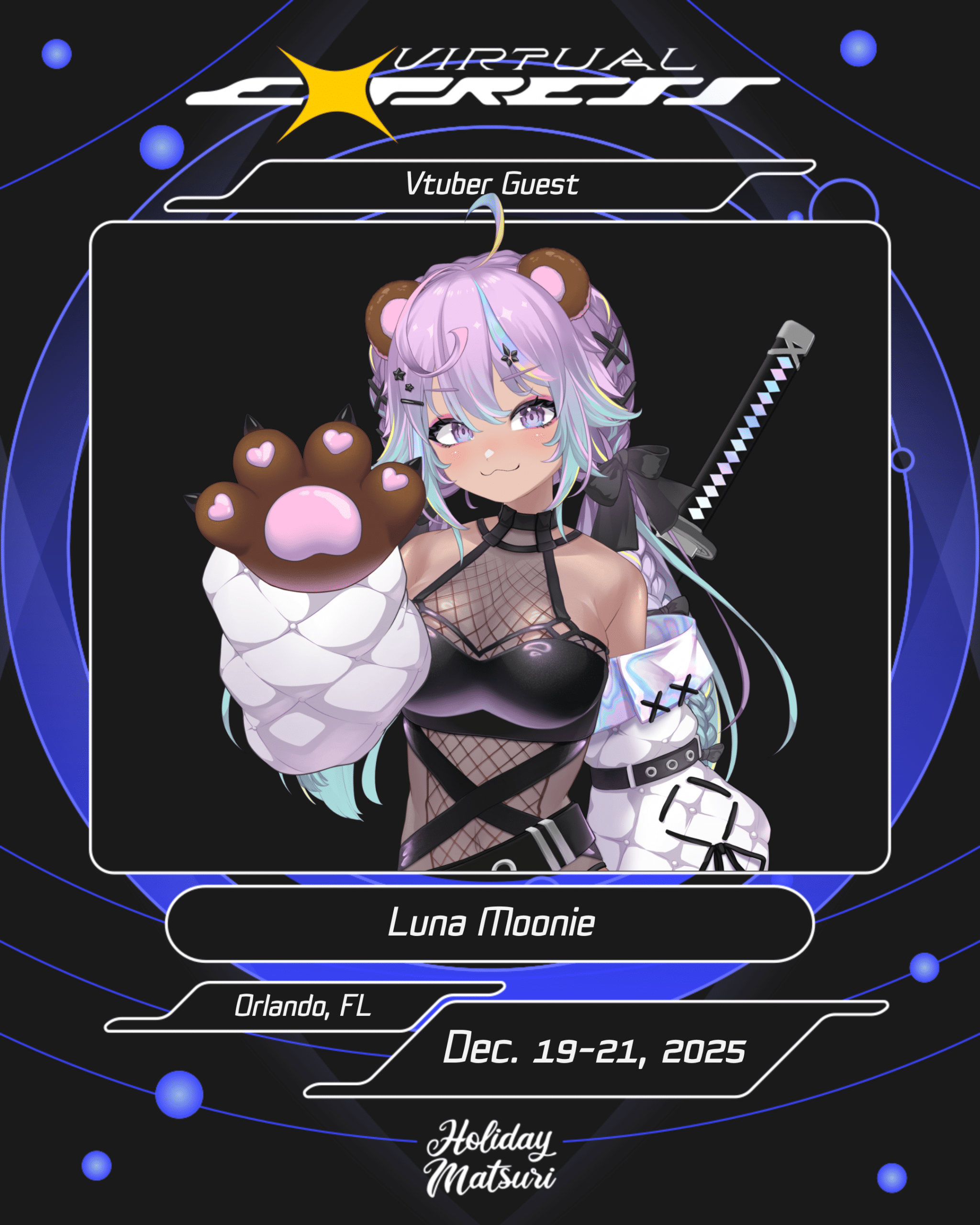 Luna Moonie Scaled | Holiday Matsuri 2025 Anime Convention