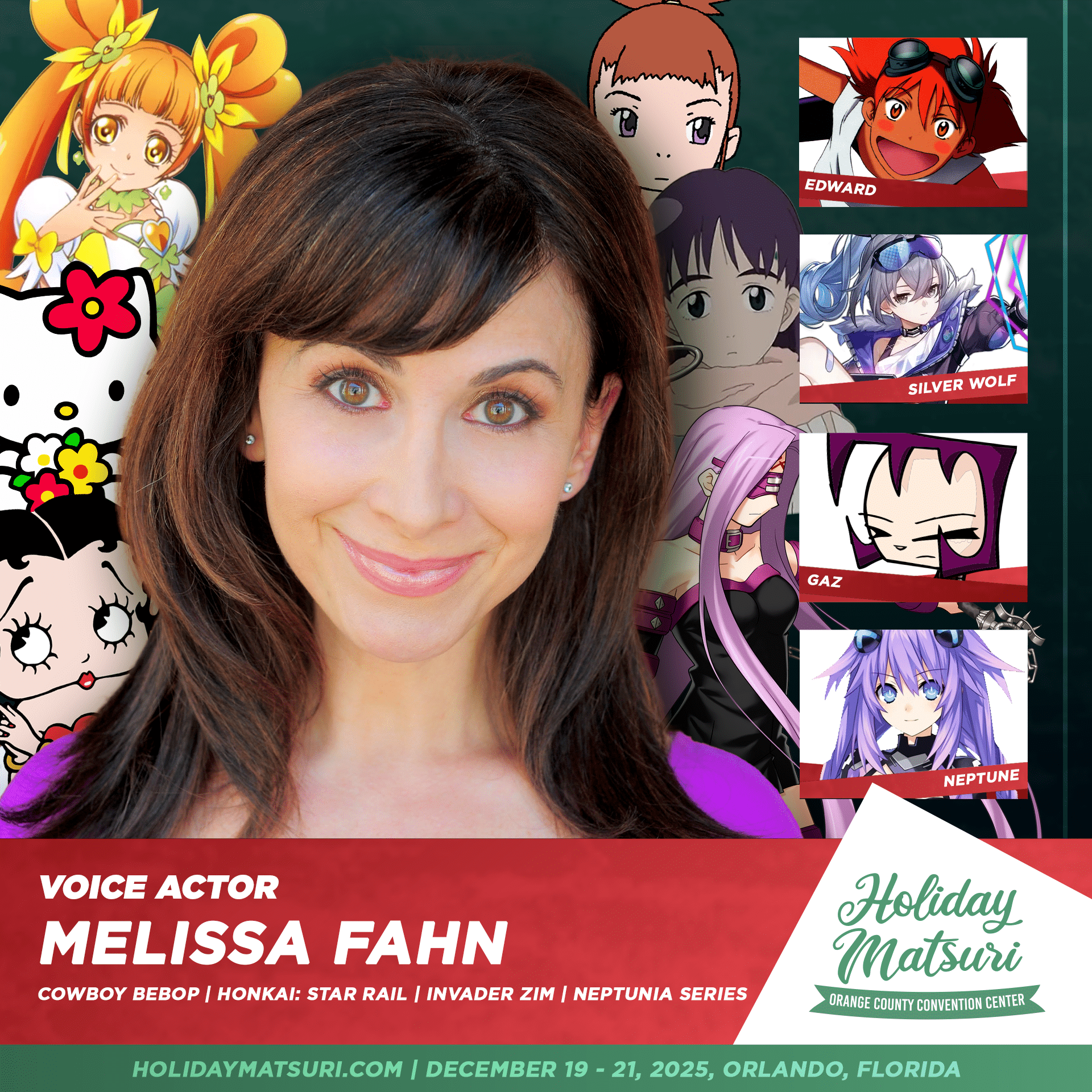 Melissa Fahn | Holiday Matsuri 2025 Anime Convention