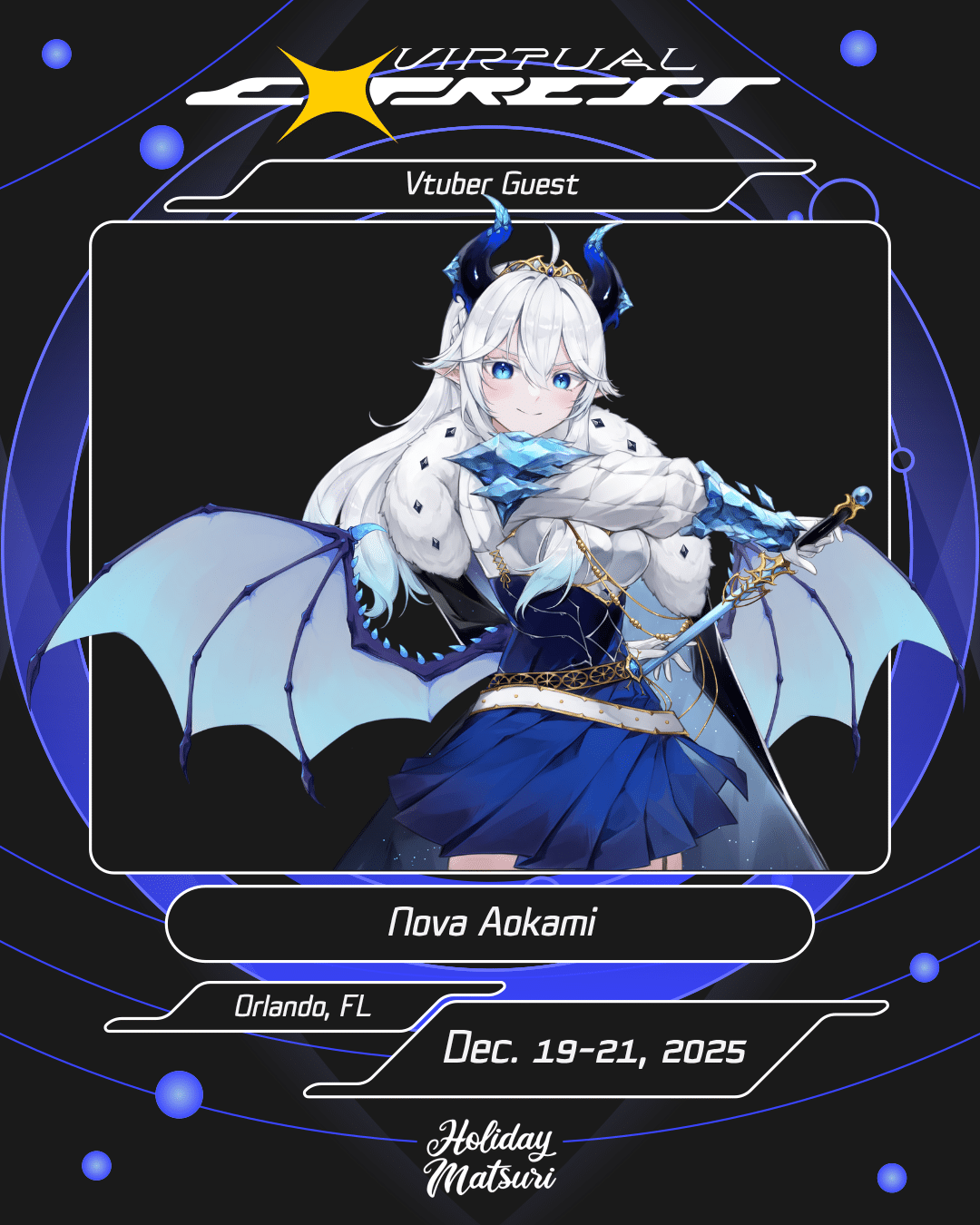 Nova Aokami | Holiday Matsuri 2025 Anime Convention