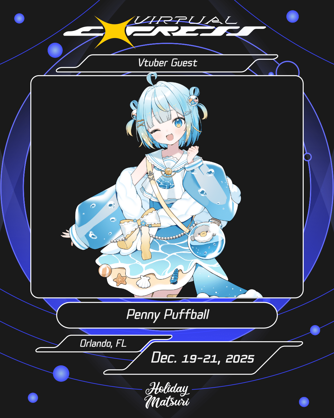 Penny Puffball | Holiday Matsuri 2025 Anime Convention