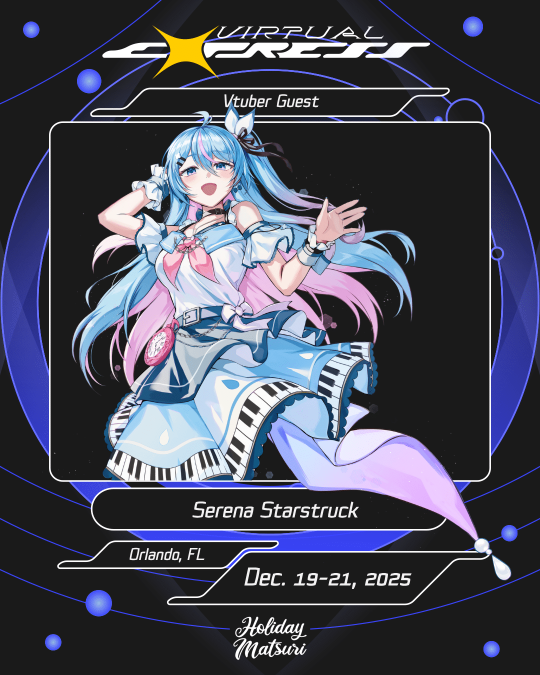 Serena Starstruck | Holiday Matsuri 2025 Anime Convention