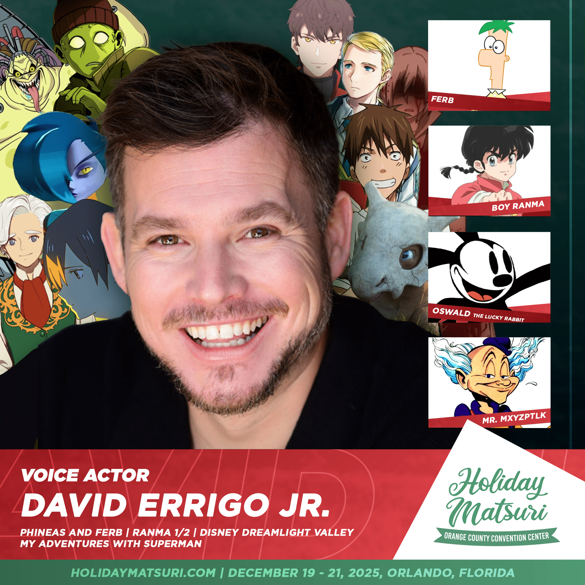 David Errigo Jr 2 | Holiday Matsuri 2025 Anime Convention